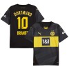 Camisola Borussia Dortmund Brandt 10 Homen Equipamento 2ª 24/25